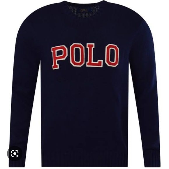 Navy polo jumper XS - Picture 2 of 5